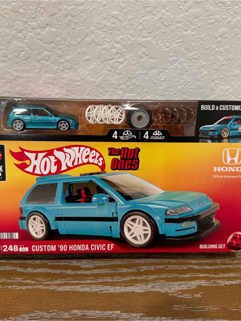 Lego Teal Blue Custom Hatchback Building Set